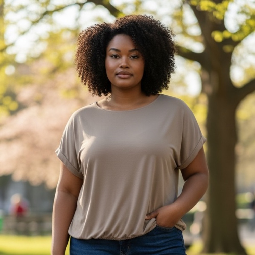 Women's Beige Top